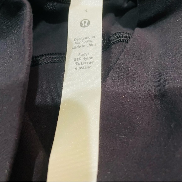 NWT LULULEMON ALIGN PANT HIGH RISE 25” BLACK SIZE 4 - Picture 3 of 6
